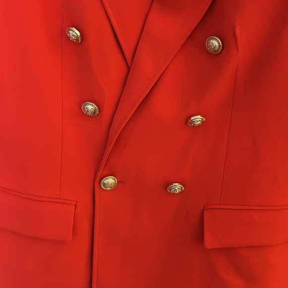 Tahari orange blazer. NWT - Picture 2 of 7